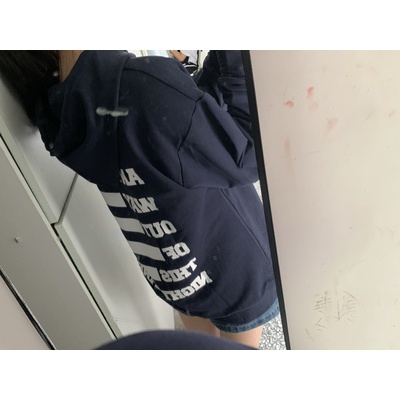 ÁO HOODIE NỈ DA CÁ IN CHỮ GIÔNG IU + ẢNH THẬT