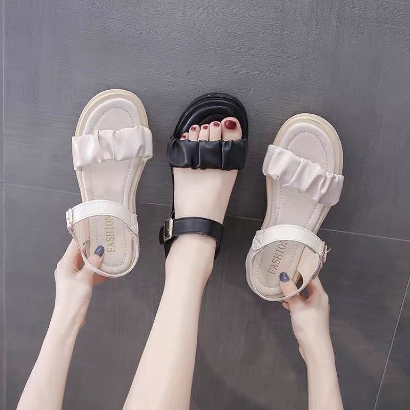 sandal nữ quai hậu nhún đi học đi chơi trẻ trung cá tính mã 14