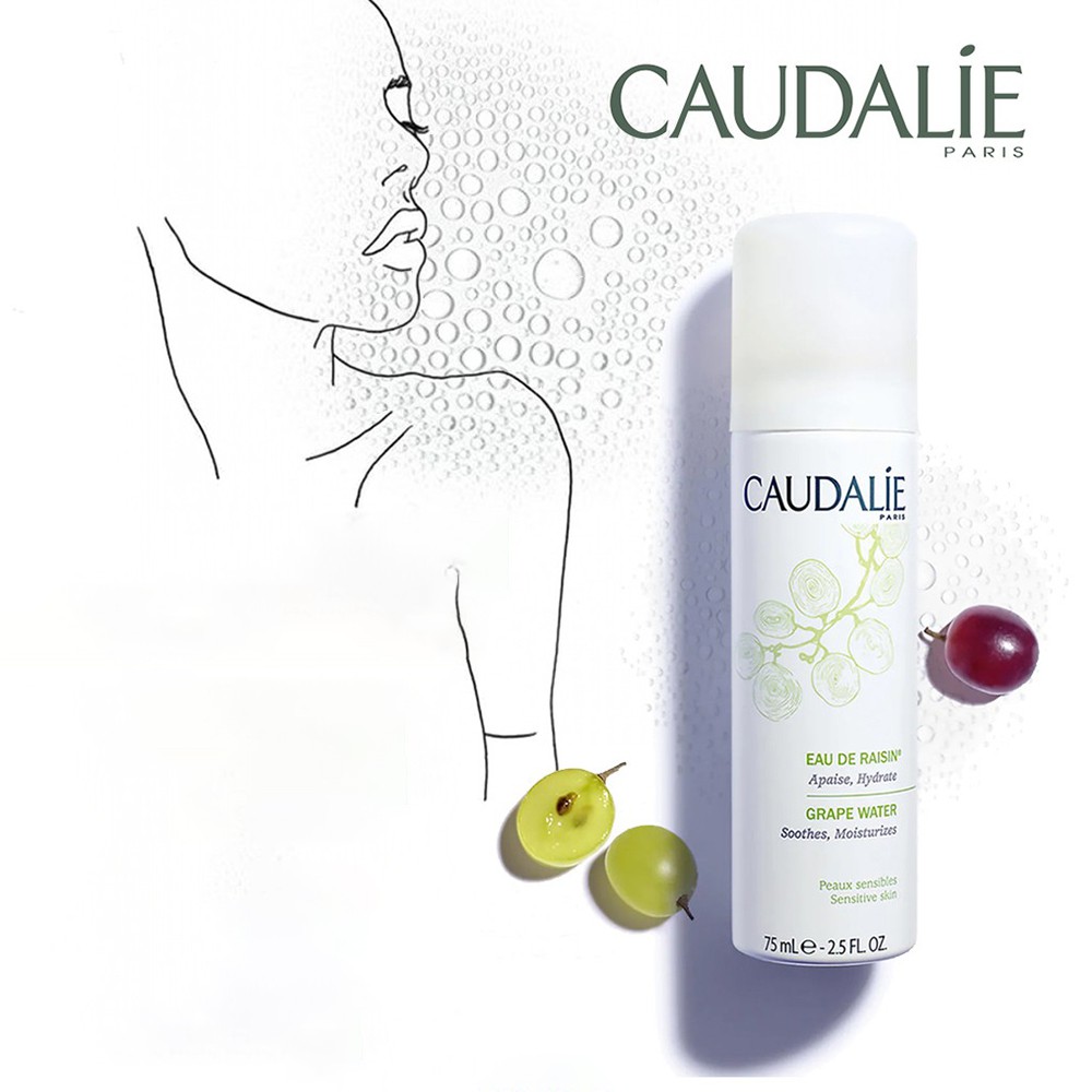 Xịt khoáng Caudalie Grape Water chiết xuất nho organic Pháp - NEDEVI Chính Hãng