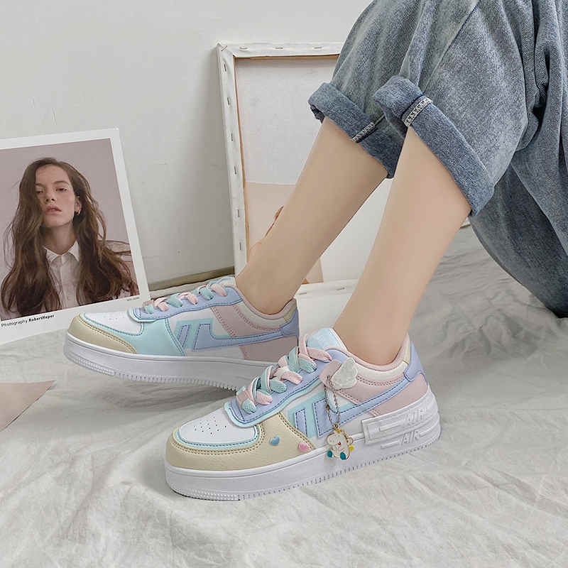 Giày thể thao nữ đẹp, giày sneaker nữ đi chơi phối màu xinh xắn PK 149