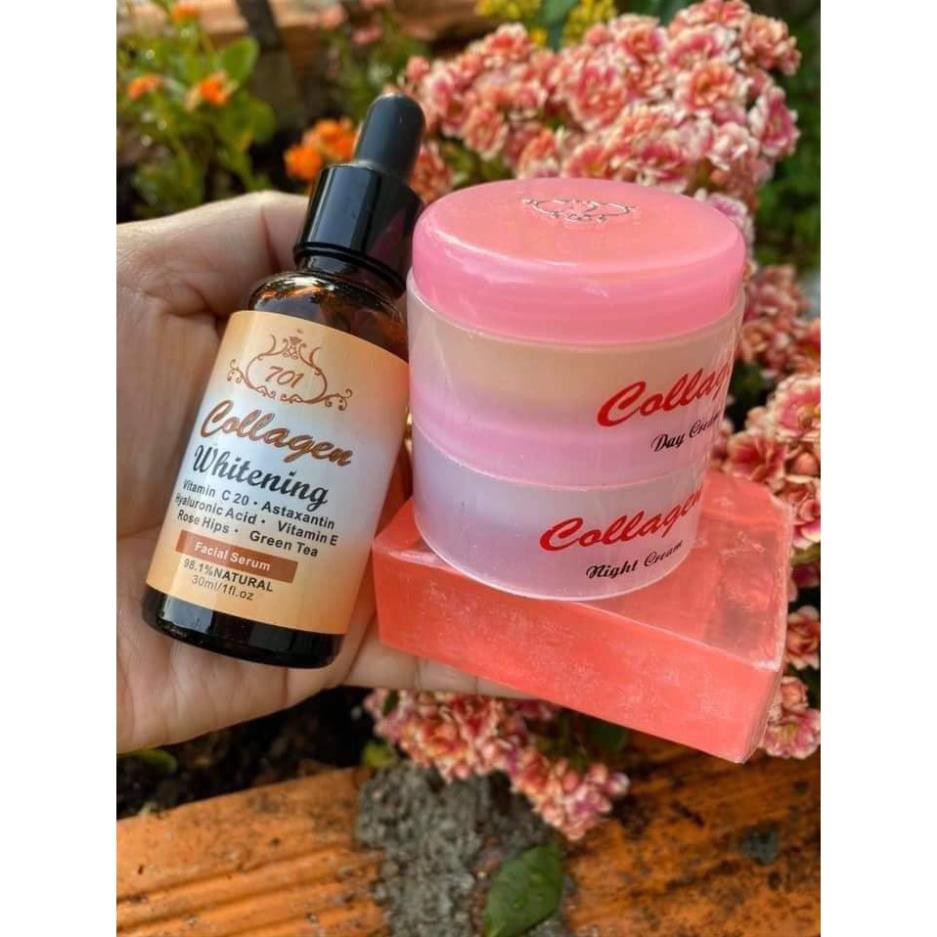 Combo serum và Bộ kem colagen Plus Vit e ---a | BigBuy360 - bigbuy360.vn