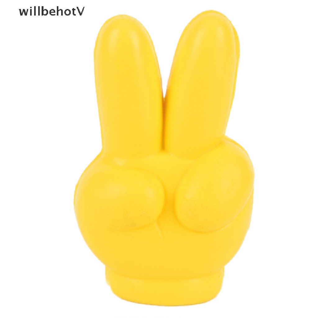 Phụ Kiện Trang Trí Ăng Ten Xe Hơi Bằng Eva Màu Vàng Dễ Thương