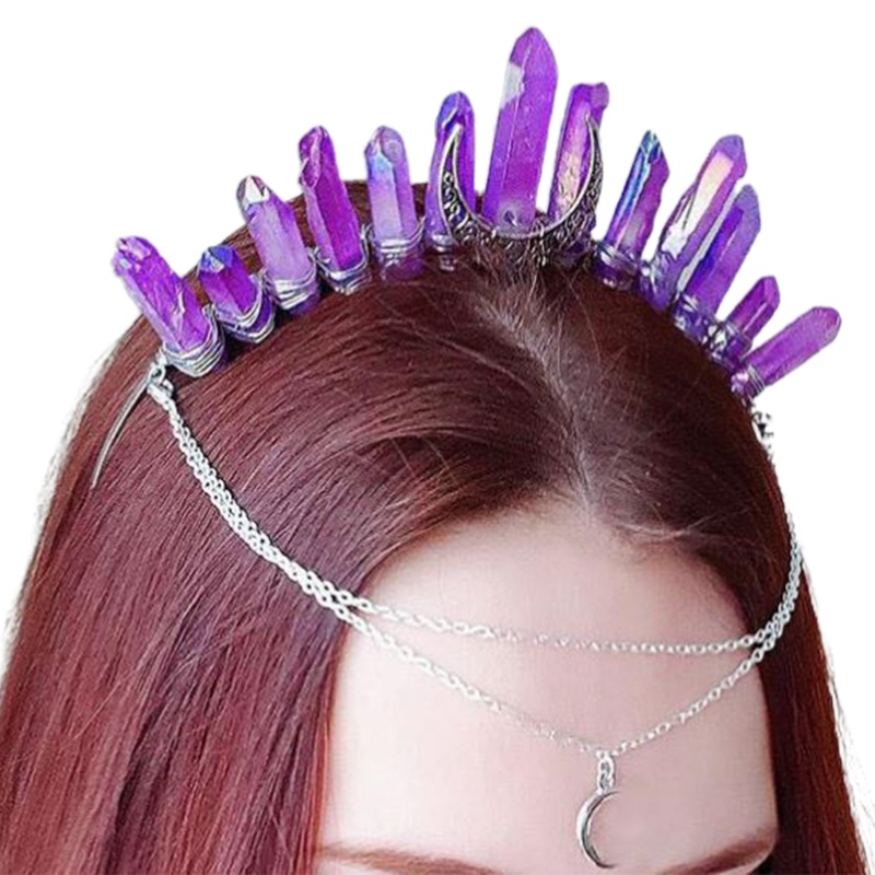 Flgo Băng Đô Handmade Bằng Hợp Kim Dùng Trang Trí Tóc Hàng Ngày