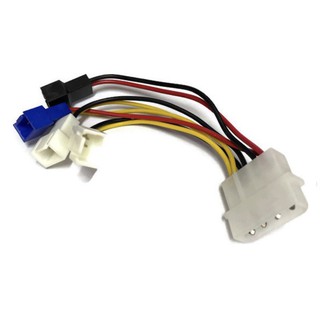 [Xả kho] Dây cáp chuyển ATA 4 Pin sang 4 cổng 3 pin -C18