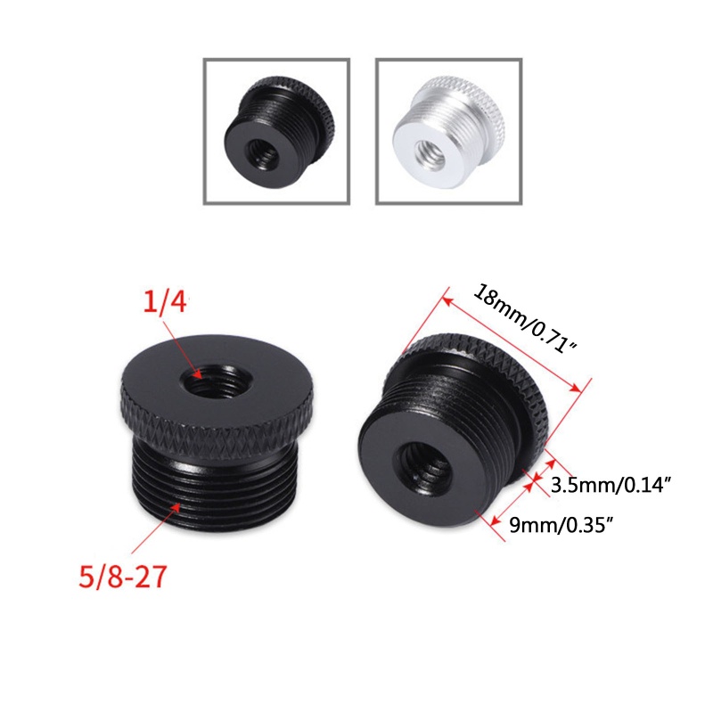 Ống Nối Dài Mic Đứng Cho Desktop Boom 3 / 8 &quot;and 5 / 8&quot;