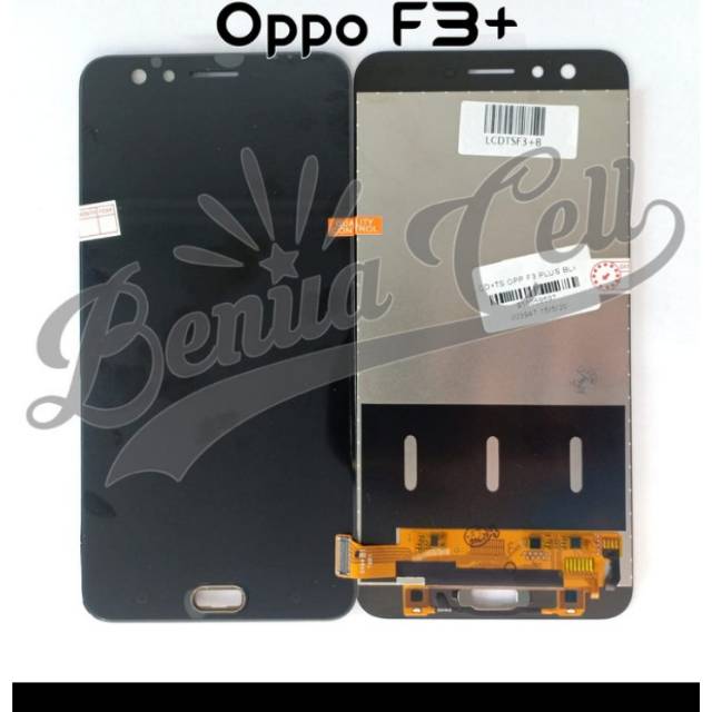 1 Set Oppo F3 Plus + Lcd Màu Trắng / Đen Tương Phản Có Thể Điều Chỉnh Được Cho Oppo F3 + F3 + Plus