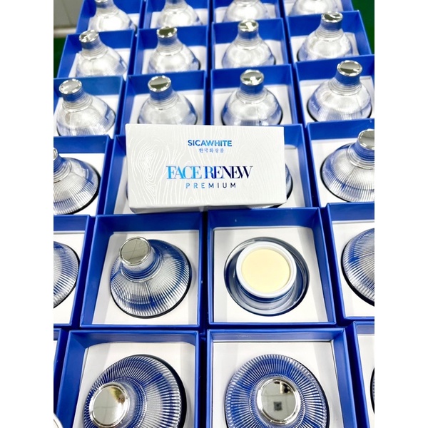 KEM FACE XANH - FACE RENEW SICA WHITE DƯỠNG TRẮNG CHỐNG LÃO HOÁ