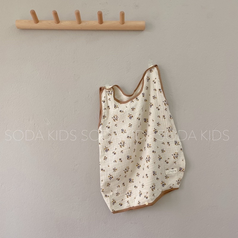 (Hàng thiết kế) Túi mặc đi ngủ cho bé vải xô Muslin (Nhiều màu )