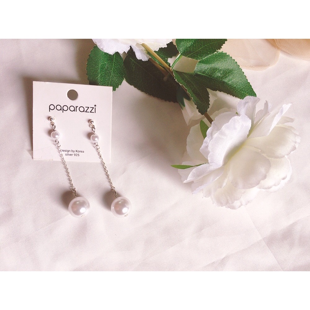 Bông tai Ngọc dáng dài phong cách  Hàn Quốc giá hạt rẻ