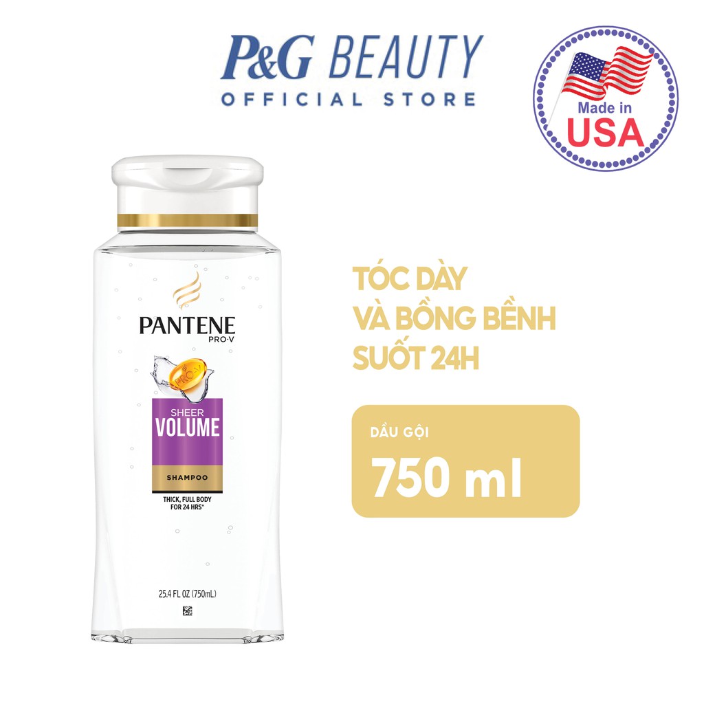 Dầu Gội Pantene Mỹ nhiều mùi hương 740/750ml