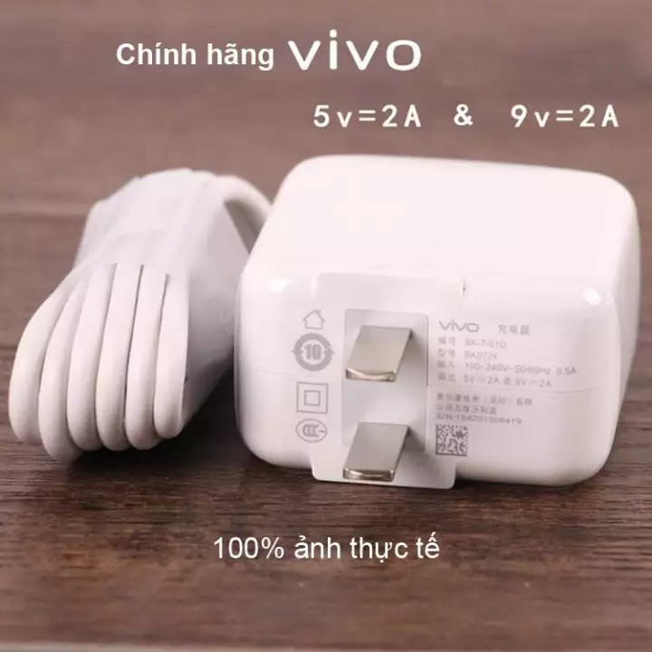 Bộ Sạc Nhanh Vivo 18W Chân Micro USB, Type-C Cho Các Máy Vivo