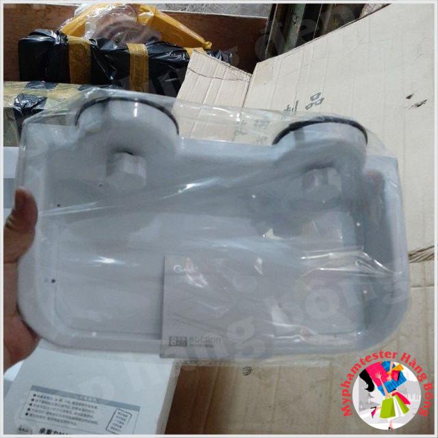 Kệ chữ nhật vừa dán vừa hít siêu chắc 023