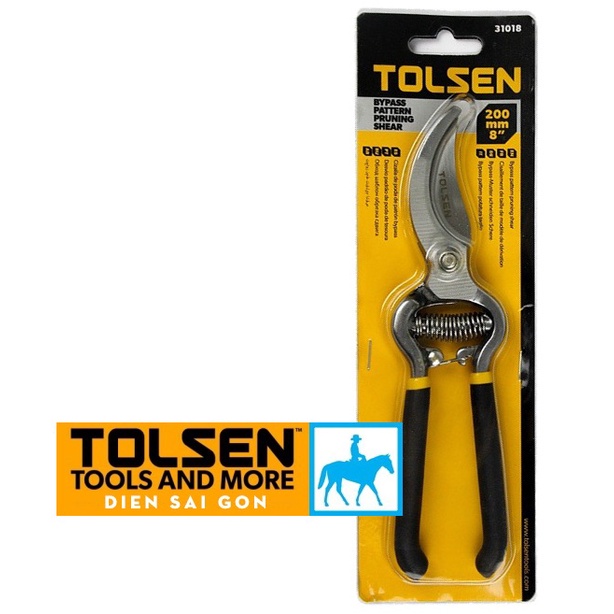 Kéo cắt cây tỉa cành làm vườn TOLSEN 31018