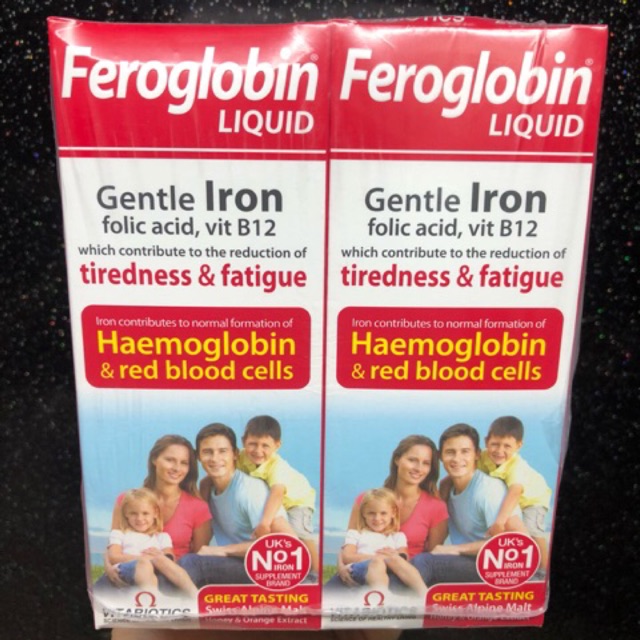 Siro bổ sung sắt và B12 Feroglobin