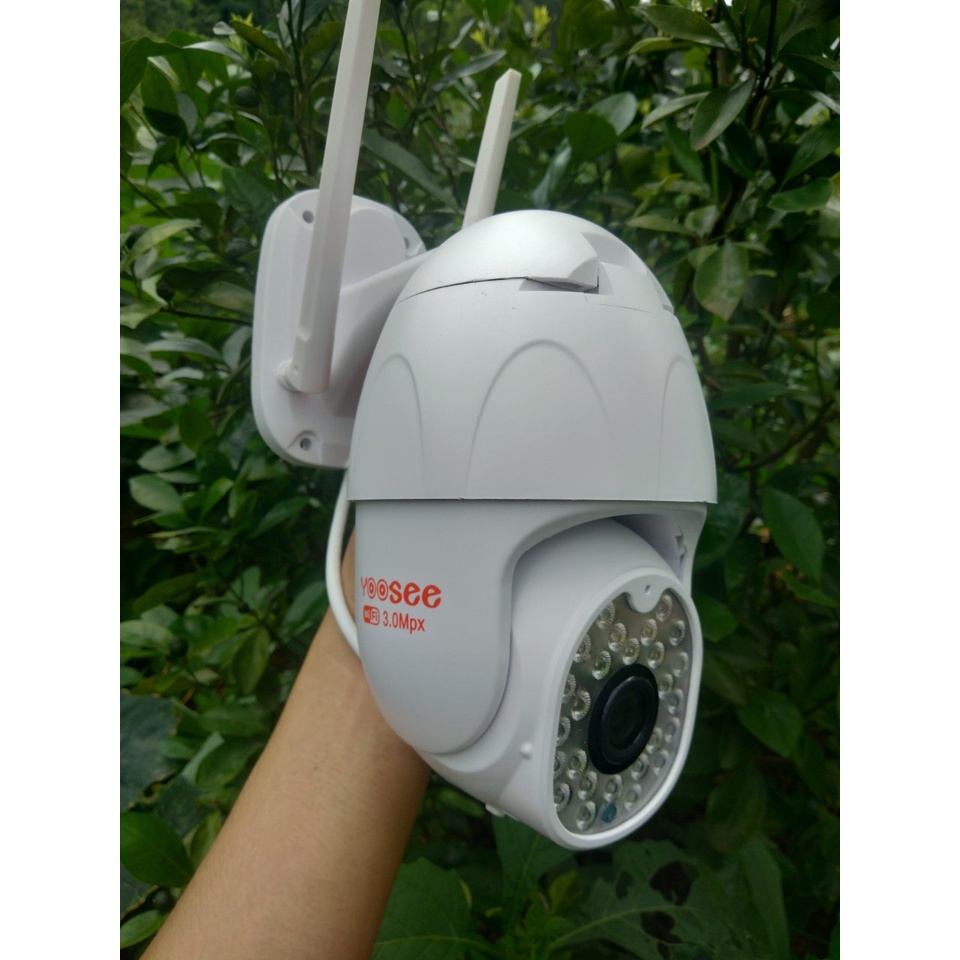 CAMERA IP WIFI YOOSEE DS-08 FHD 1080P chống nước - XOAY 355 ĐỘ, BAN ĐÊM CÓ MÀU, đàm thoại 2 chiều, bảo hành 12 tháng