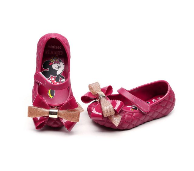 Giày nhựa nơ nhũ sz 24_29