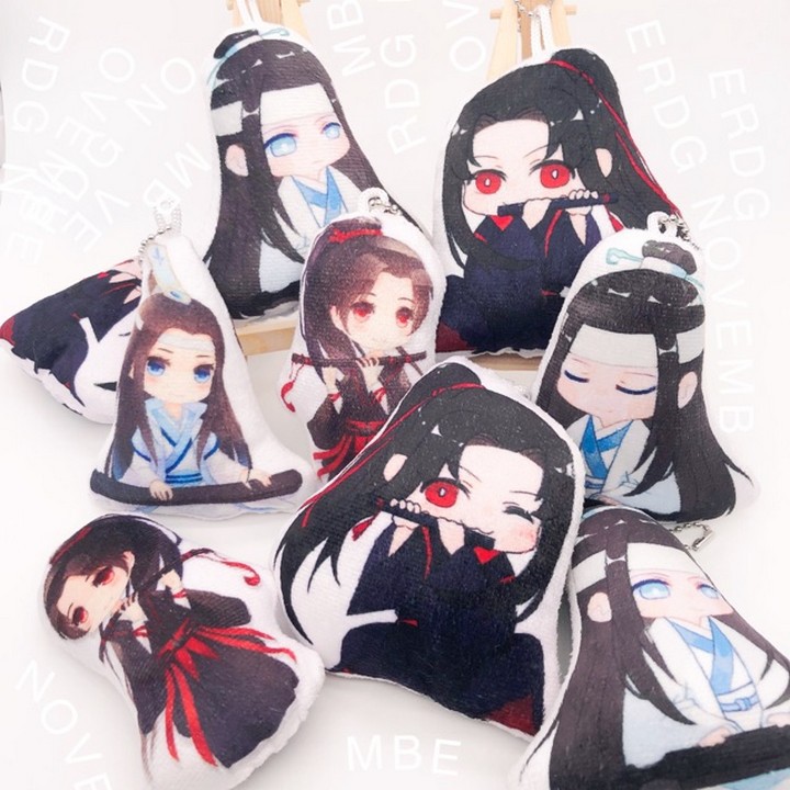 Móc khóa bông doll Ma đạo tổ sư trần tình lệnh trang trí trưng bày xinh xắn dễ thương doll
