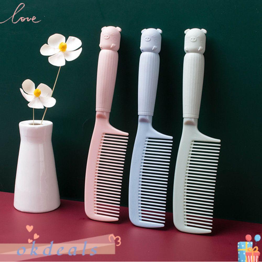 Lược Chải Tóc Chống Tĩnh Điện Thiết Kế Hình Hoạt Hình Dễ Thương Dành Cho