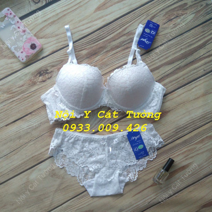 Bộ đồ lót Boya ren mút mỏng có gọng 522B | BigBuy360 - bigbuy360.vn