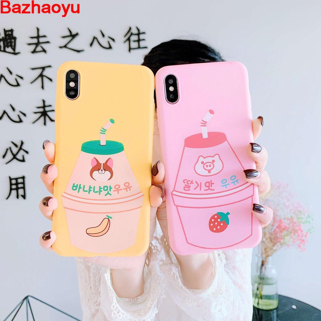 Ốp điện thoại silicone mềm in hình hộp sữa chua xinh xắn cho Oppo F1s F1s Plus F9 A3 A5s A57/A39 A79 A83/A1