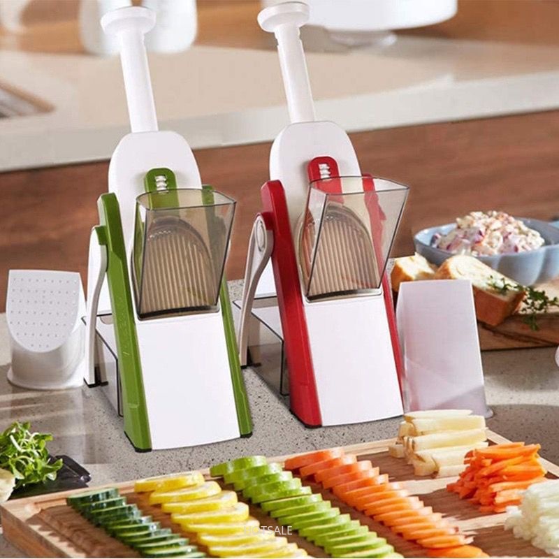 Bộ Dụng Cụ Cắt Thái Rau Củ Quả Đa Năng An Toàn Cho Nhà Bếp