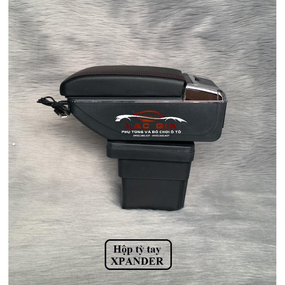 Hộp tỳ tay theo xe Xpander-kèm cổng sạc USB