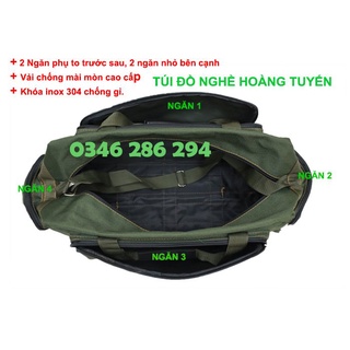 TÚI ĐỒ NGHỀ ĐẾ VẢI BỀN CHẮC