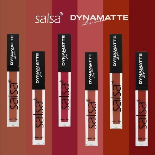 (hàng Mới Về) Son Kem Lì Trang Điểm Môi Gpj - Salsa Dyna