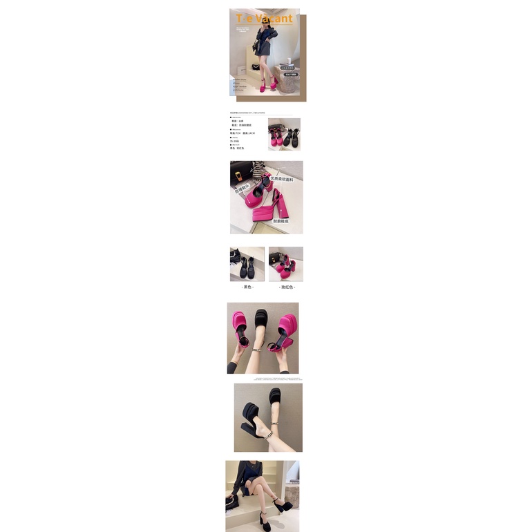 Giày Cao Gót Bằng Da Satin Cỡ Lớn 5.51 Inch Size 35-43 Thời Trang Cho Nữ