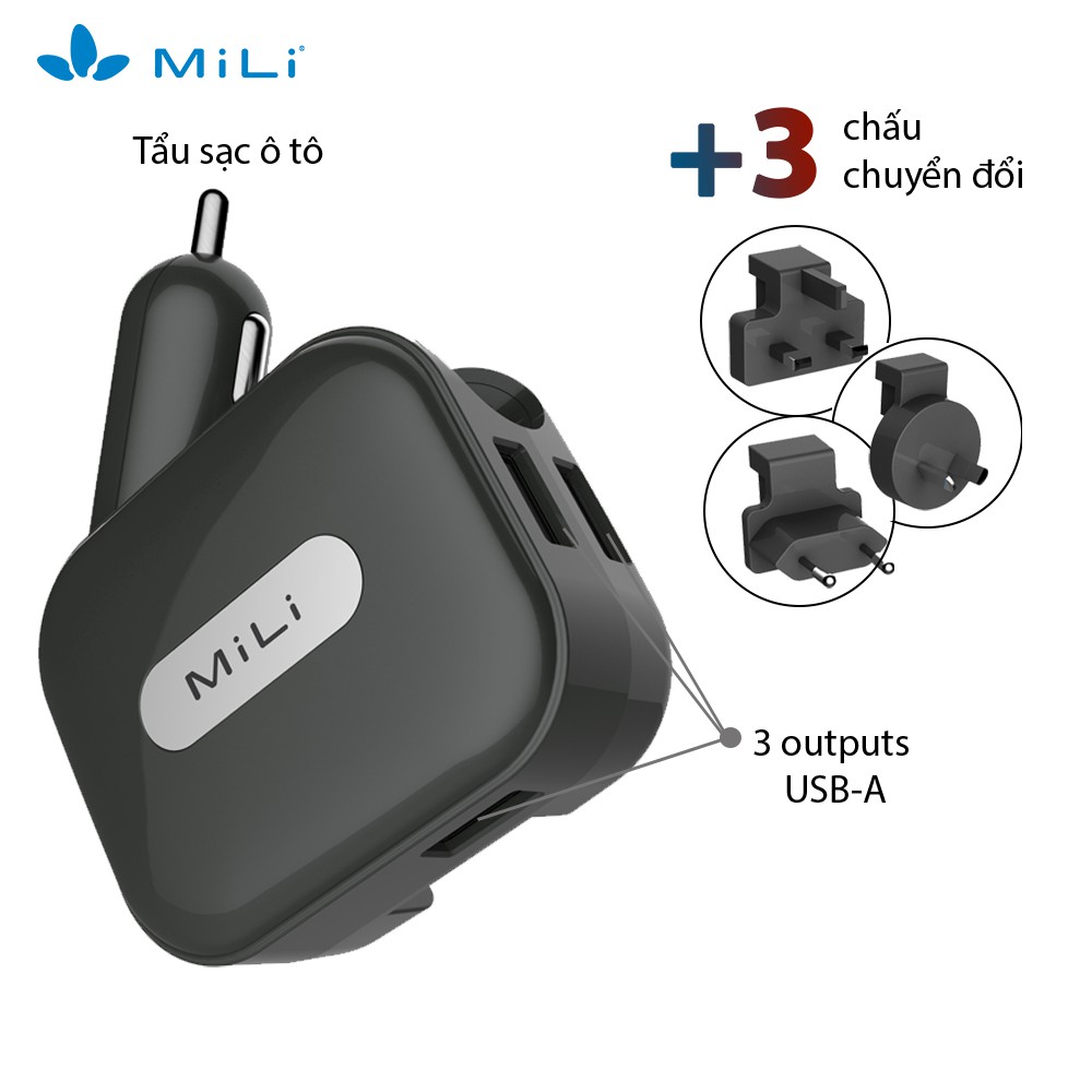 Sạc đa năng Universal MiLi - HC-U20-C