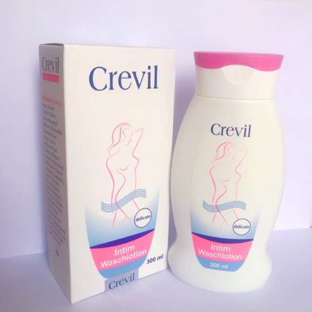 Dung Dịch Vệ Sinh Phụ Nữ Cao Cấp CREVIL INTIM WASCHLOTION 300ml