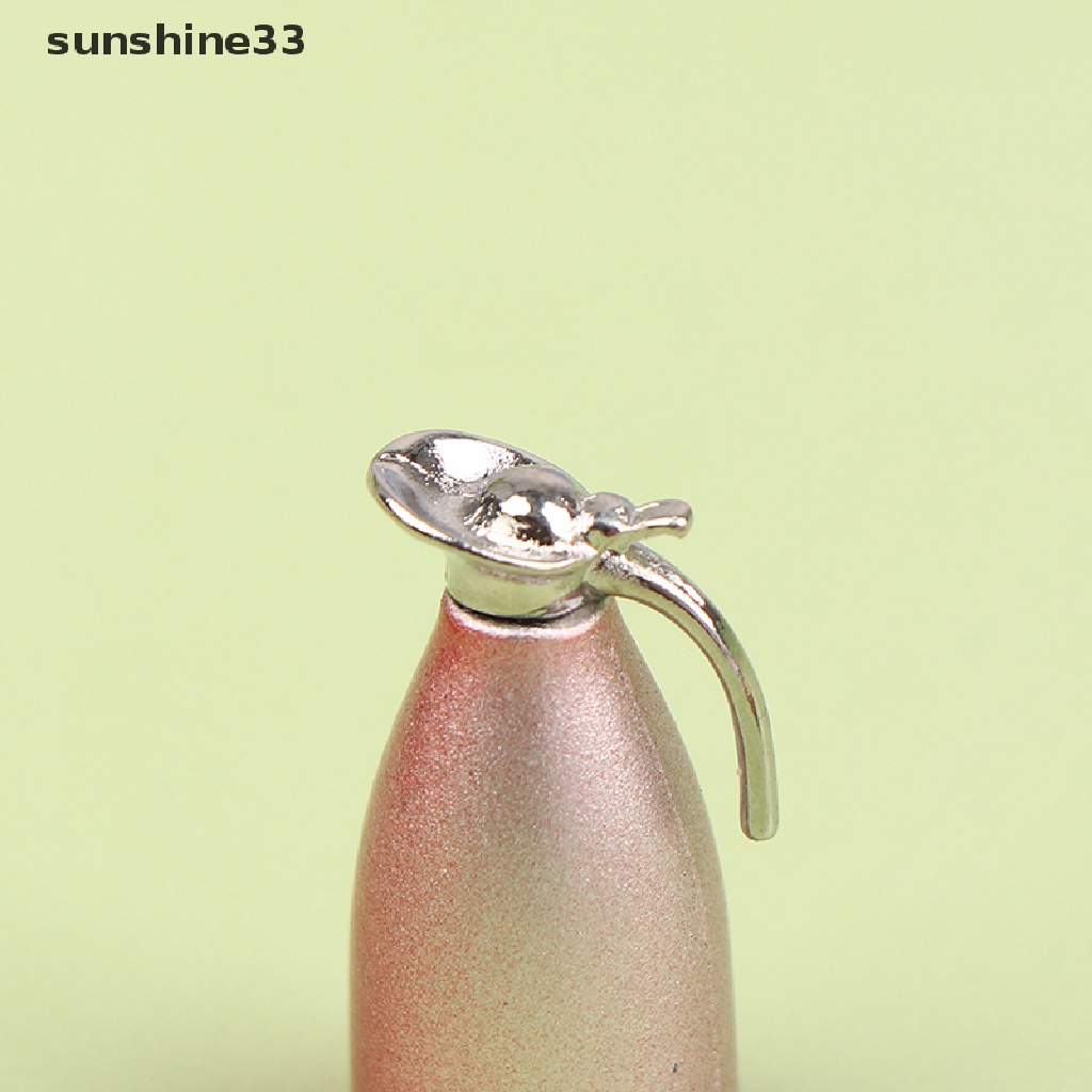 Mô hình ấm trà nội thất mô phỏng nhà bếp búp bê DIY