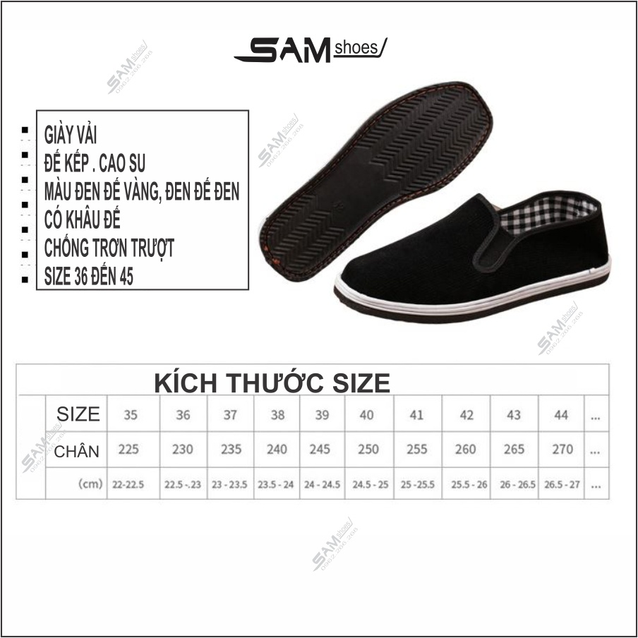 Giày bata chống đinh, chống trơn, chống mòn... cho cả nam và nữ