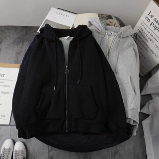 Áo khoác nỉ nam nữ form rộng shopsieure88 - áo khoác nỉ lót lông dày dặn ấm áp phong cách thời trang thể thao