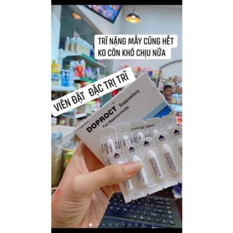 Hộp Trĩ Doproct Thái Lan