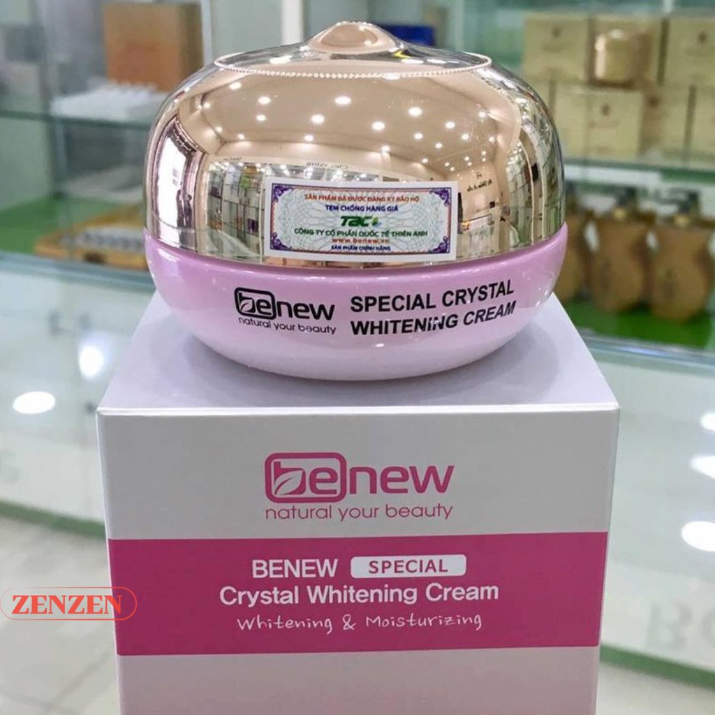 Kem Dưỡng Trắng da Cao cấp BENEW Special Crystal Whitening Cream