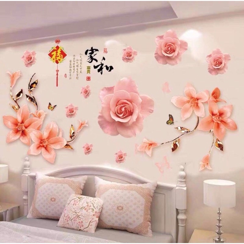 Decal dán tường phòng khách , phòng ngủ, phòng cho bé