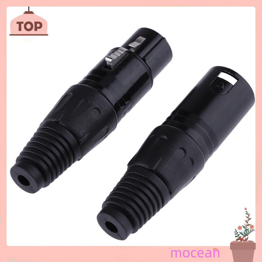 1 Cặp Đầu Nối Microphone Xlr 3 Pin