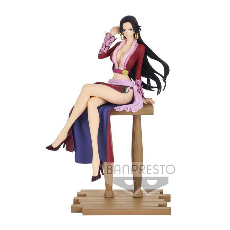 Like new Mô hình chính hãng Bandai Boa Hancock Grandline journey One Piece