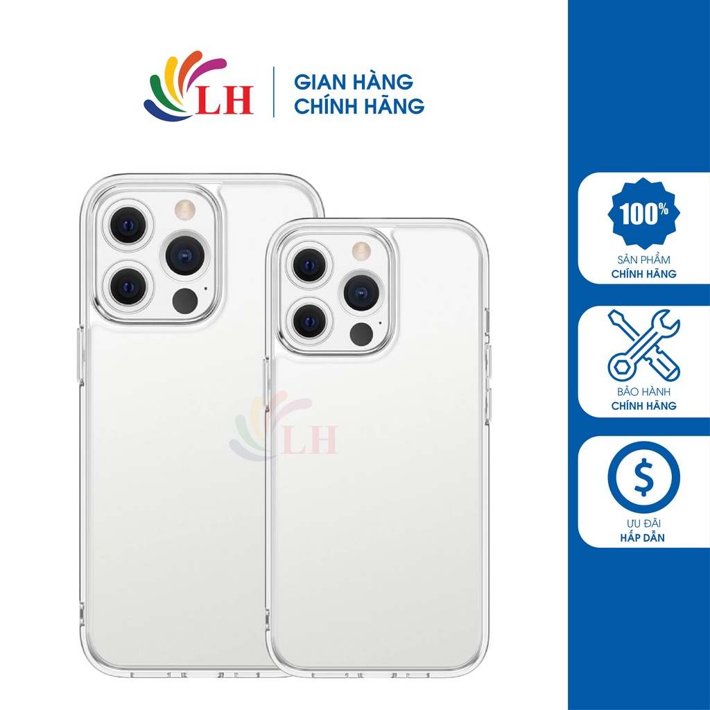 Ốp lưng nhựa dẻo MiPow Tempered Glass 13 Series - Hàng chính hãng - Chống bám bẩn, mồ hôi, hạn chế ố vàng