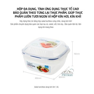 Hộp Salad Lock&Lock HSM8450T 1.6L