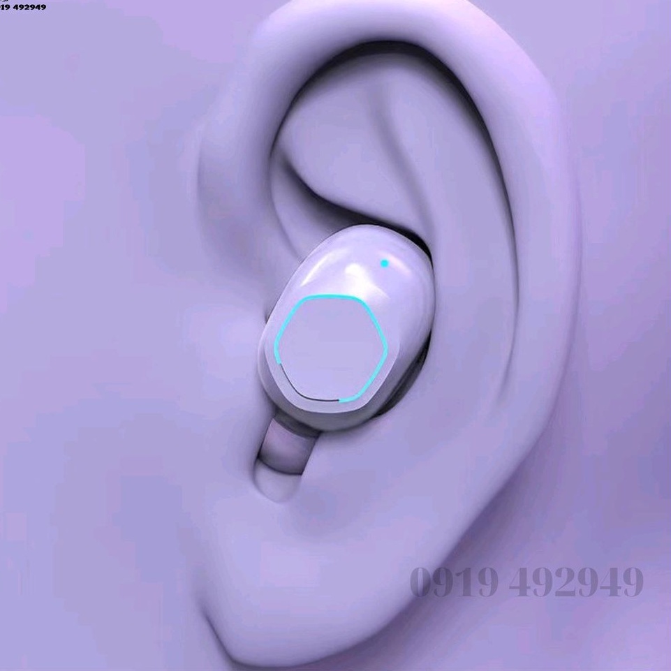 Tai Nghe Bluetooth Không Dây Nhét Tai-Thích hợp cho Android và Ios l M13 đèn led siêu dễ thương