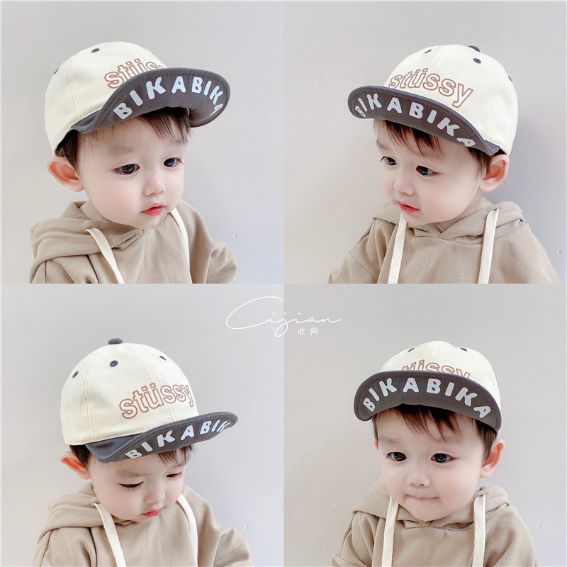 Mũ Lưỡi Trai Vành Mềm Siêu Mỏng Thời Trang Xuân Thu Cho Bé