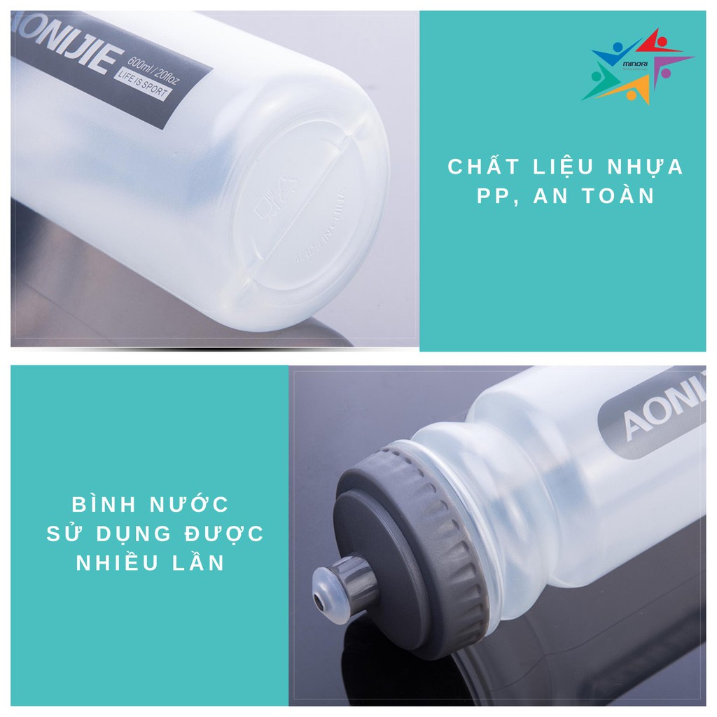 BÌNH NƯỚC THỂ THAO AONIJIE SH600ml