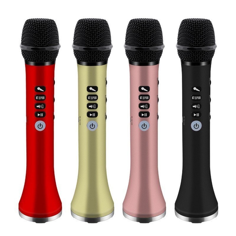 Micro kèm loa Karaoke Bluetooth Cao Cấp L-698