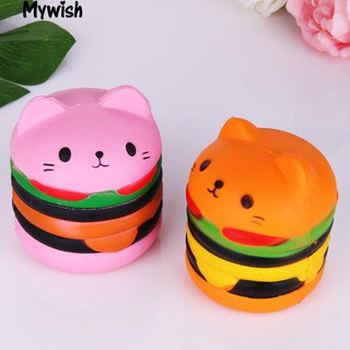 Đồ chơi Squishy hình bánh hamburger  MS9339