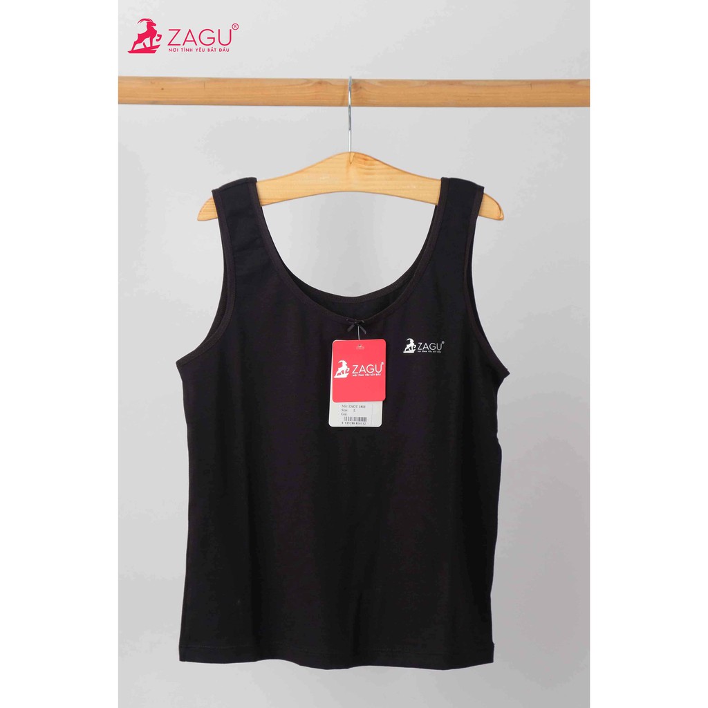 Áo lá mặc áo dài Zagu 1813 bản vai lớn chất liệu Cotton 4 chiều