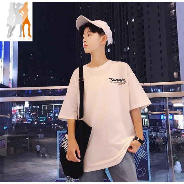[Có full video] Áo thun unisex mùa hè SUMMER form rộng tay lỡ - Trùm Chuyên Sỉ Thời Trang - 150620201020 | BigBuy360 - bigbuy360.vn