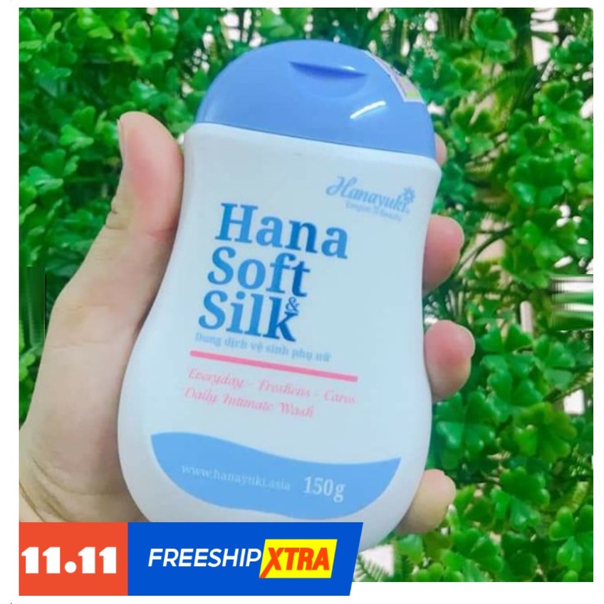 Dung Dịch Vệ Sinh Phụ Nữ Hana Soft Silk Hanayuki