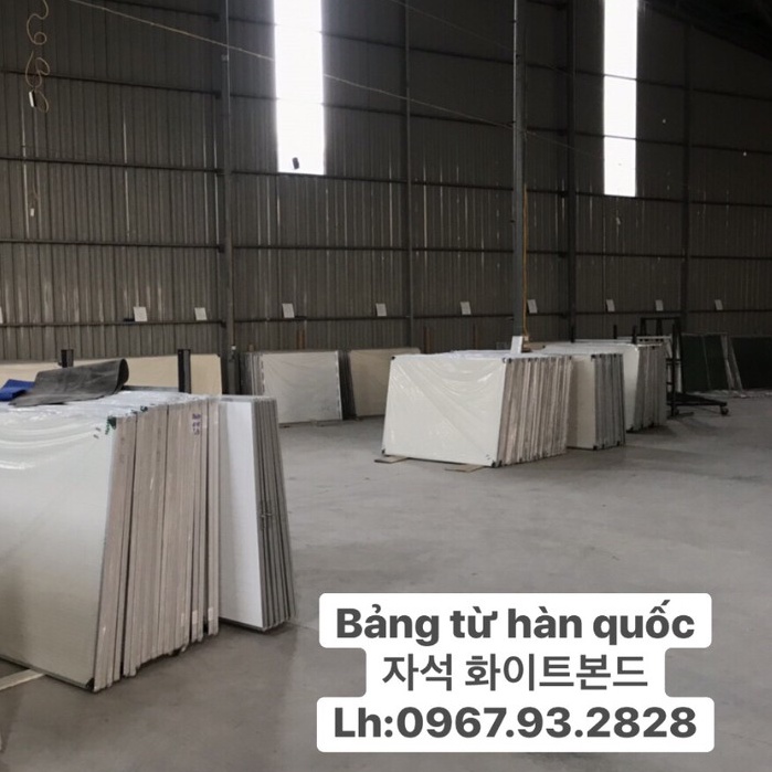 Bảng từ trắng hàn quốc - Bảng trắng viết bút dạ [Combo] bảng- 60x80cm + 5 bút dạ,1 lau bảng có từ ,1 vỉ 12 viên nam châm